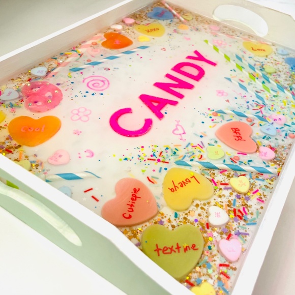 Resin Tray by Artist - Picture 3 of 7